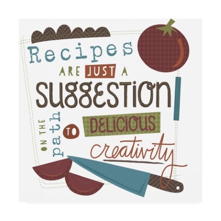 Trademark Fine Art Holli Conger 'Inner Chef 3' Canvas Art, 24x24 ALI47496-C2424GG